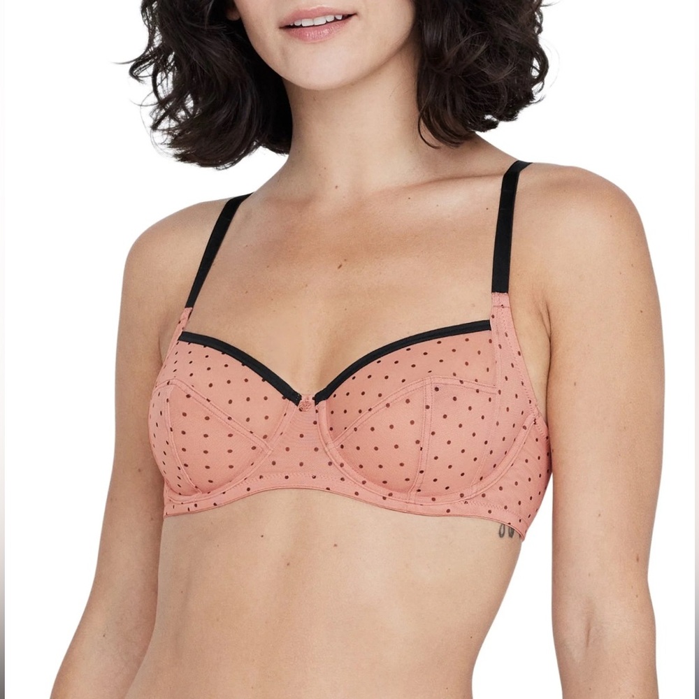 NWT Skarlett Blue—Spellbound Full Coverage Side Support Mesh Underwire Bra—32C